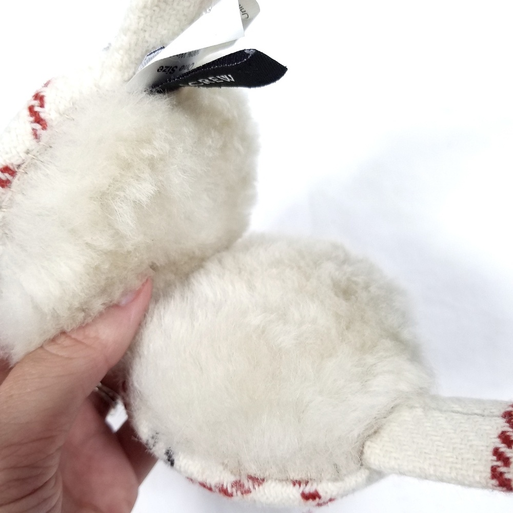 J.Crew Wool Shearing Ear Muffs - Picture 3 of 4